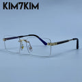 Rimless Rect Men Sunglasses