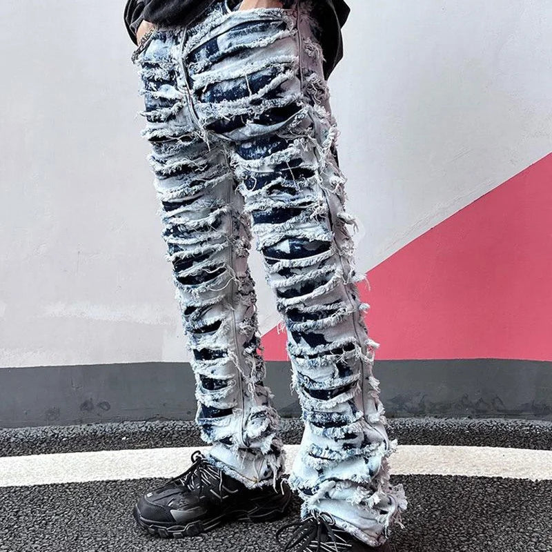 Men Distressed Denim Jeans  Skinny