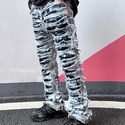 Men Distressed Denim Jeans  Skinny