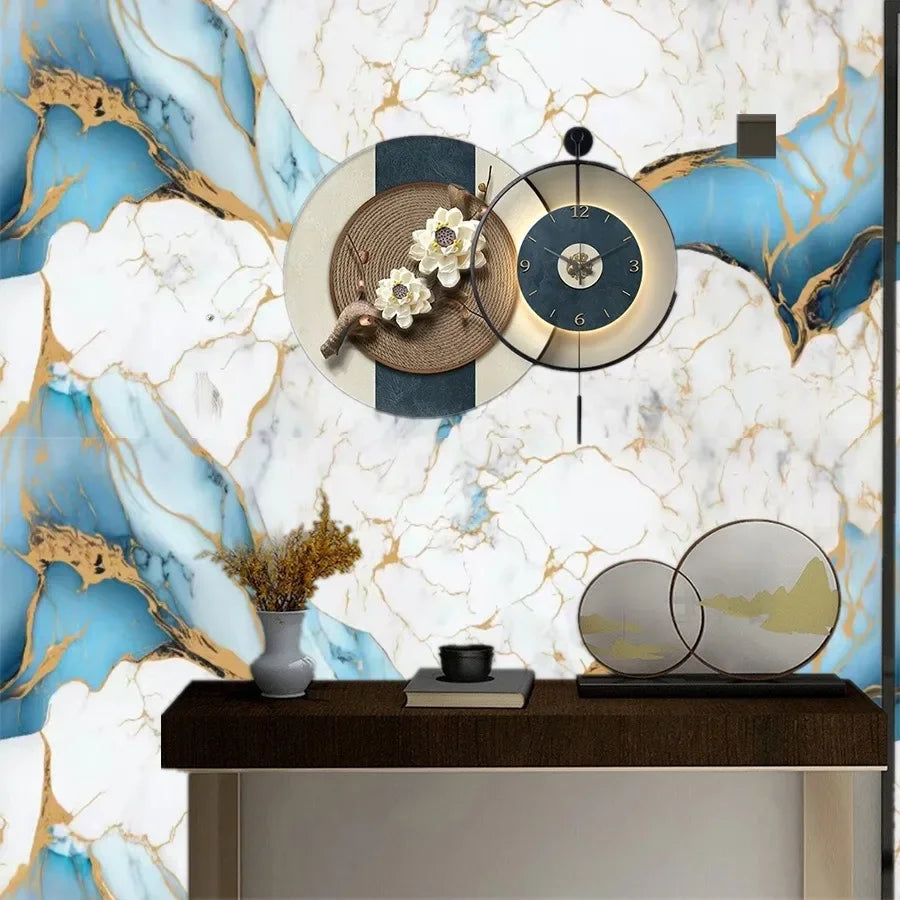 Marble Kitchen Peel and Stick Wallpaper Self-adhesive