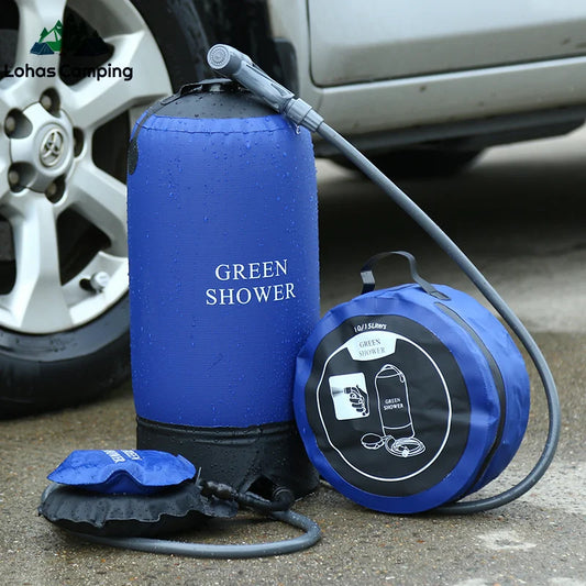 Shower Portable 11L Inflatable Water Bag Camping