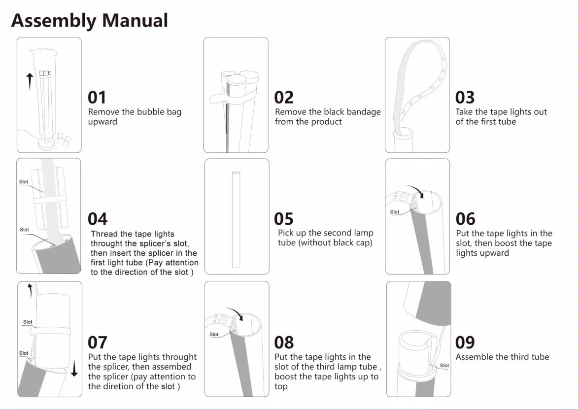 Smart LED Floor Lamp RGB Remote & APP Control Music
