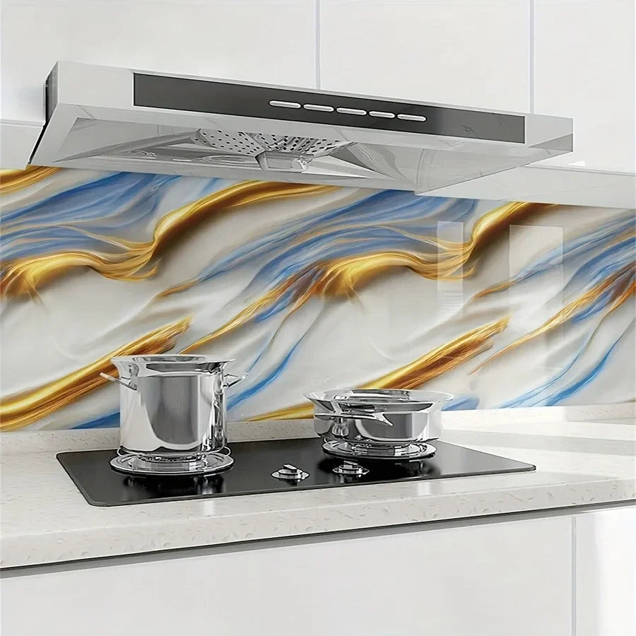 Marble Kitchen Peel and Stick Wallpaper Self-adhesive