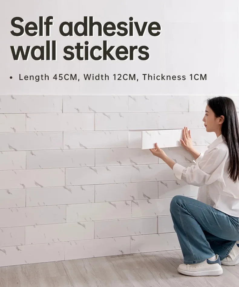 Wood Grain Peel and Stick Wall Stickers  Adhesive