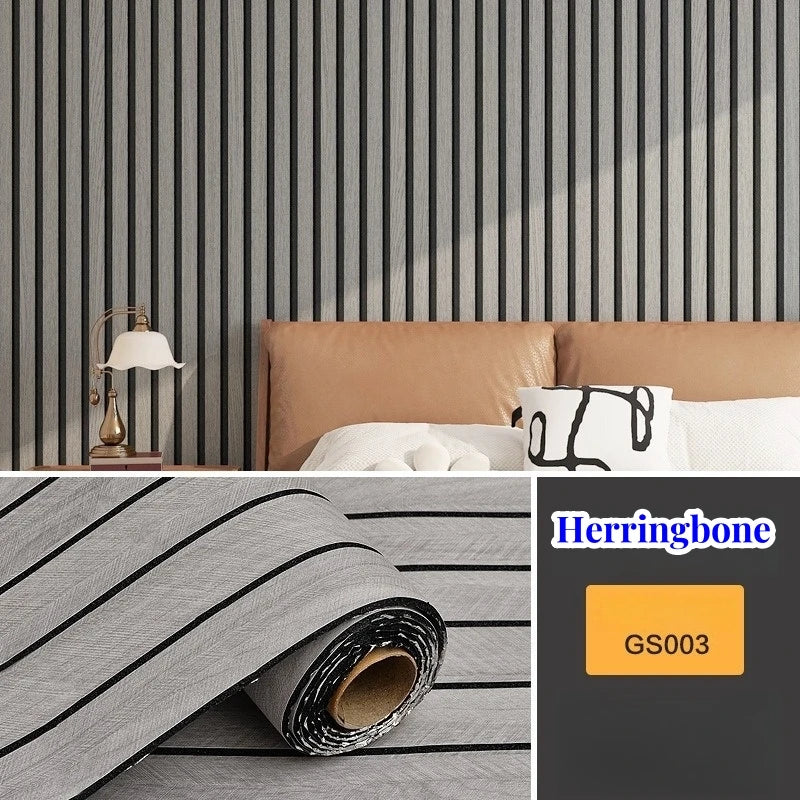 3D Faux Grille Peel and Stick Wallpaper