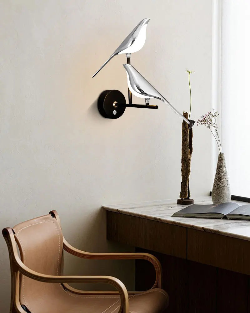 Wall Lamps for Bedside TV Background Gold Silver