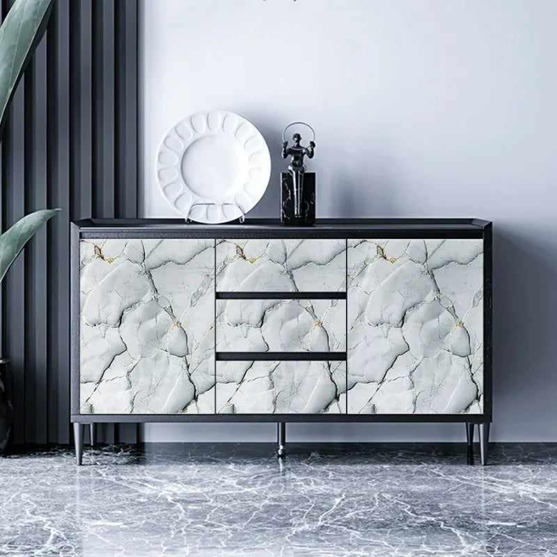 Marble Kitchen Peel and Stick Wallpaper Self-adhesive