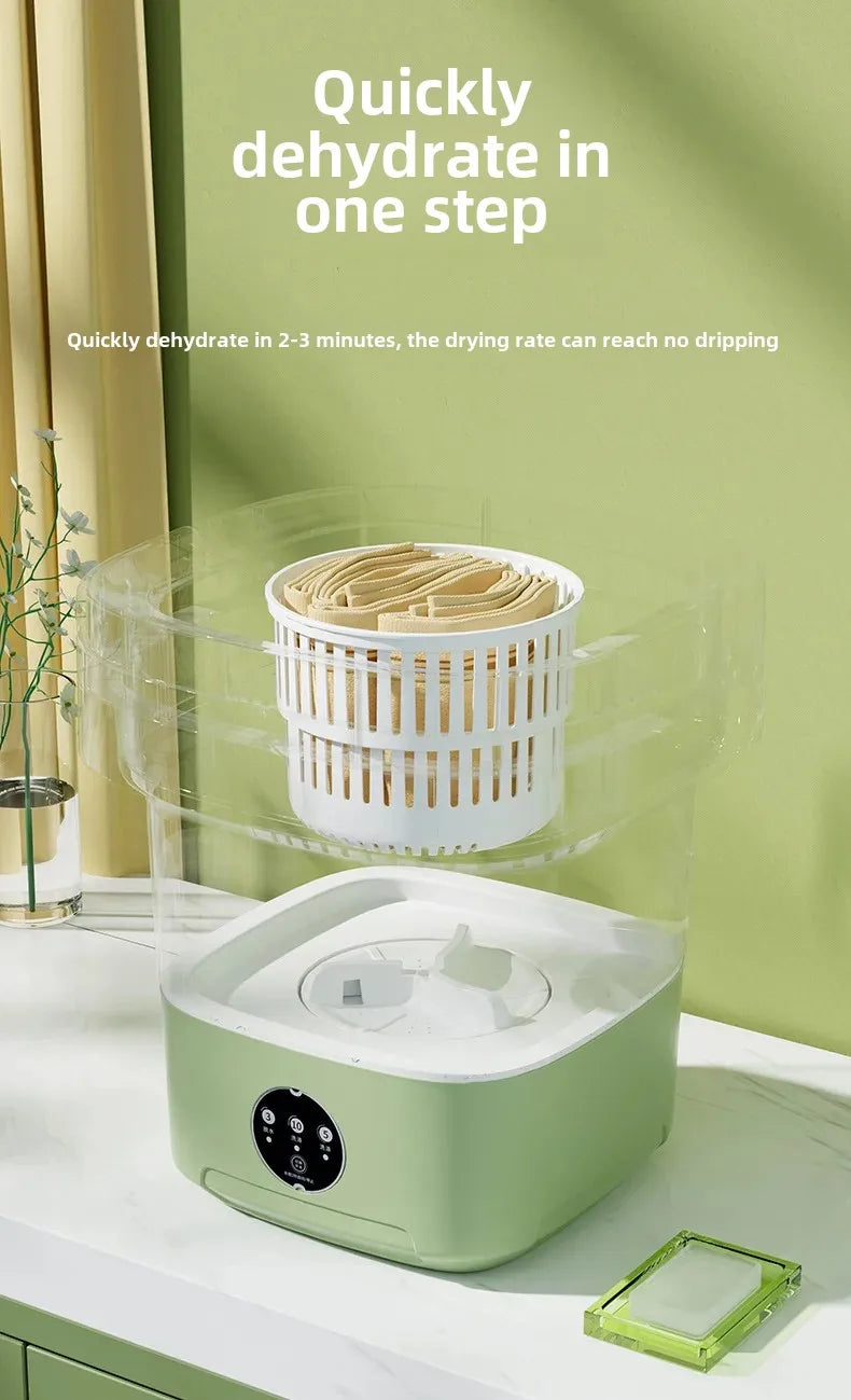 Portable Washing Machine,Spin Dryer For Socks Underwear Panties