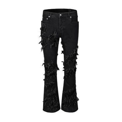 Men Denim Jeans Cotton Gothic