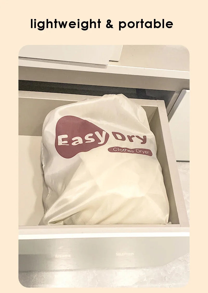 220V Electric Clothes Dryer Portable Stainless Steel