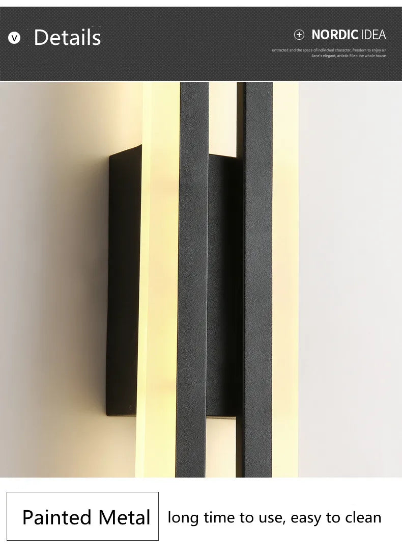 LED Bedroom Wall Lamp