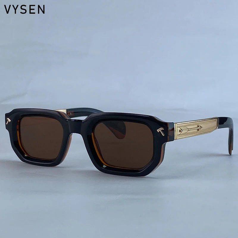 Vintage  Square Men Sunglasses