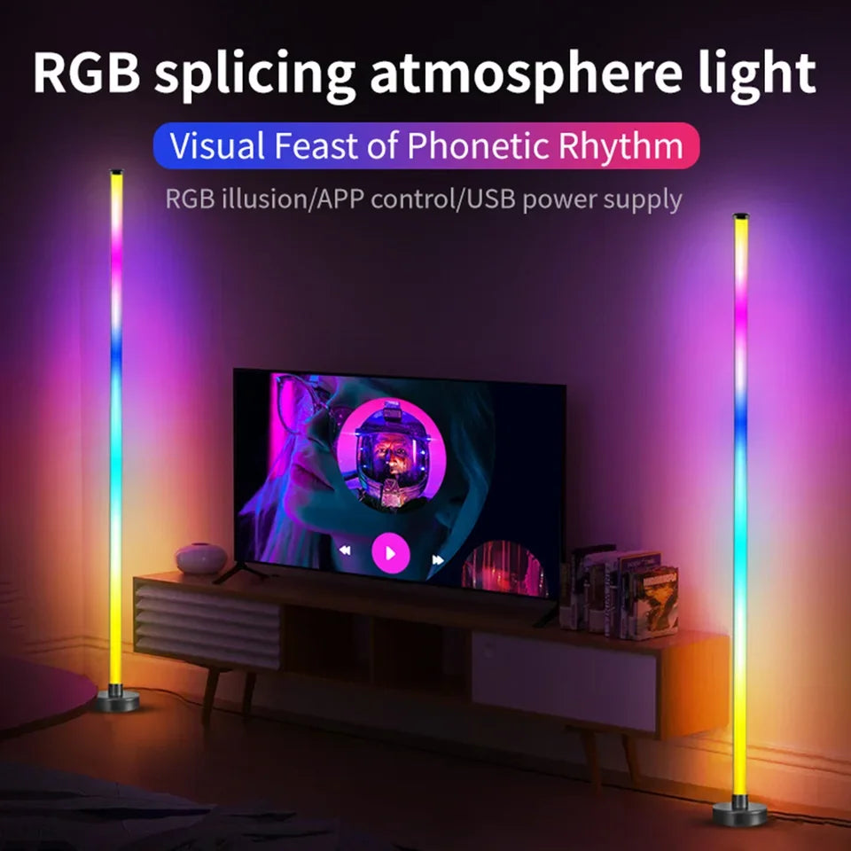 Smart LED Floor Lamp RGB Remote & APP Control Music