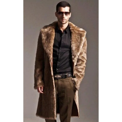 Men Jacket Warm Thicken Fluffy