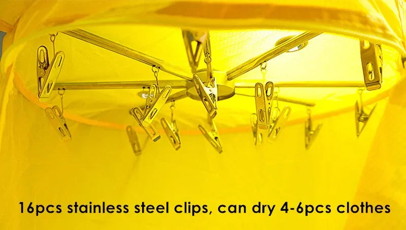 220V Electric Clothes Dryer Portable Stainless Steel