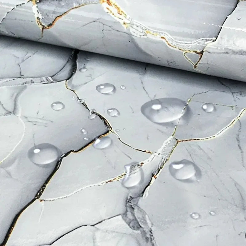 Marble Kitchen Peel and Stick Wallpaper Self-adhesive