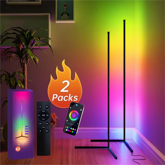 2PC/1PC LED Floor Lamp with APP/Remote Control